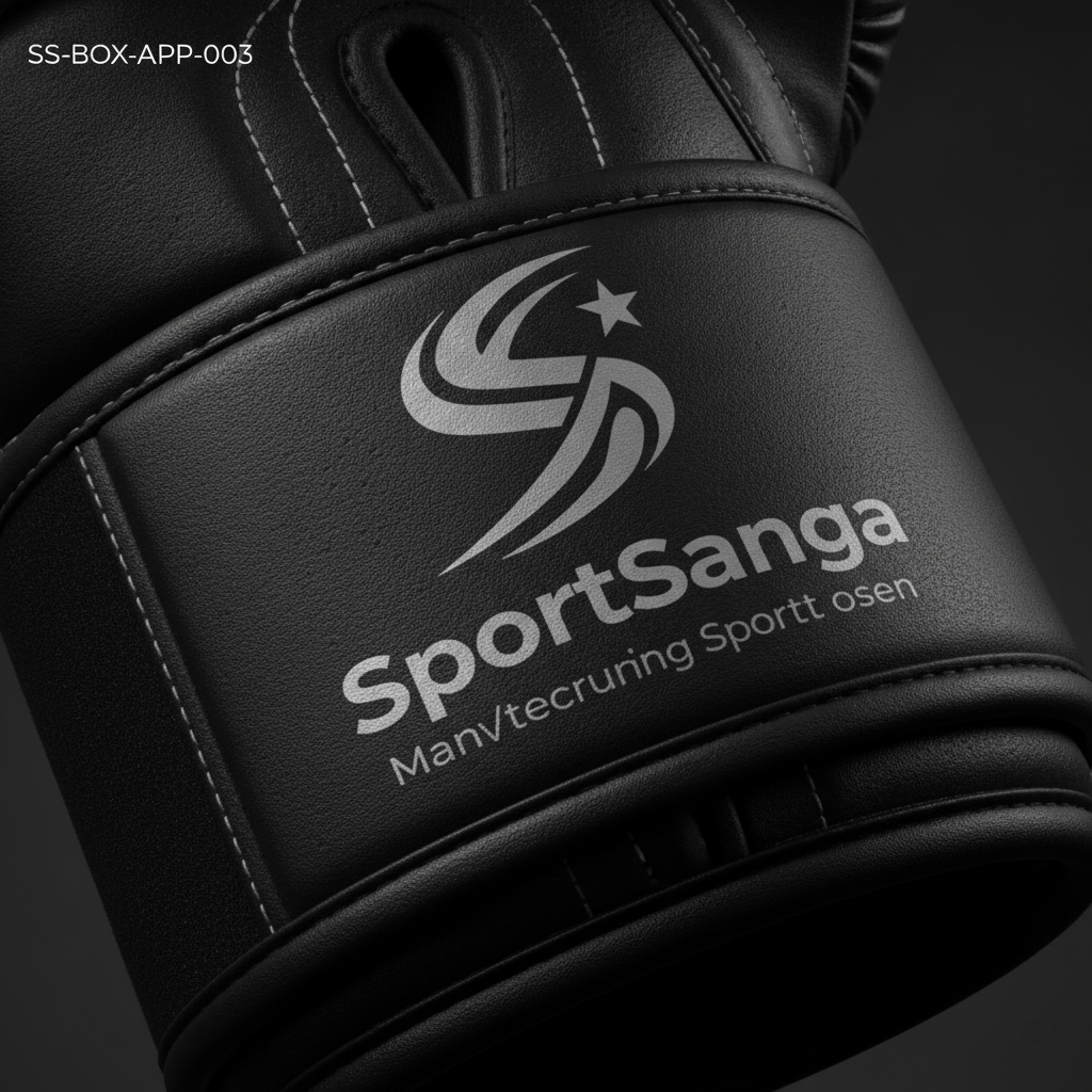 Pro boxing gloves in red full-grain leather